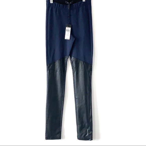 NWT BCBG HAWKINS FAUX LEATHER LEGGINGS - Picture 7 of 16